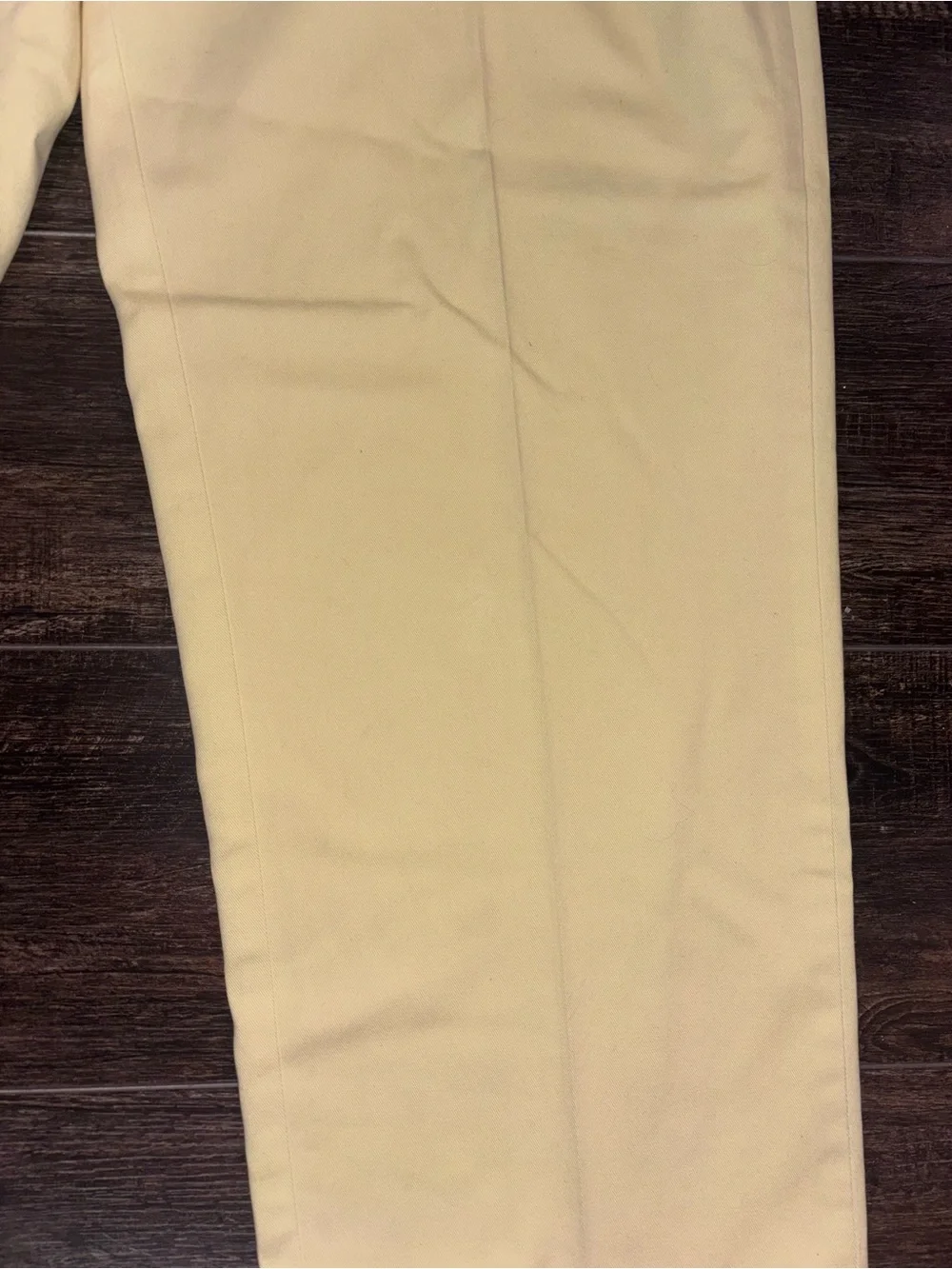 Men's Light Polo Ralph Lauren Yellow Chino Pants
